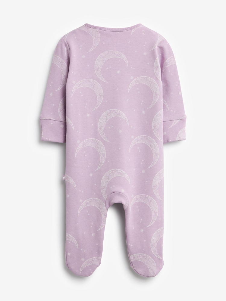 Purple Baby Eid Sleepsuit (0mths-2yrs) - Image 2 of 3