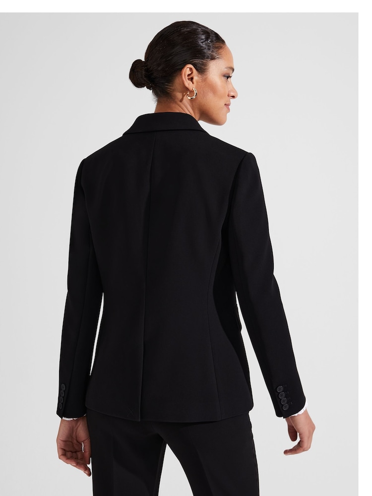 Hobbs Black Longline Jacket - Image 2 of 4