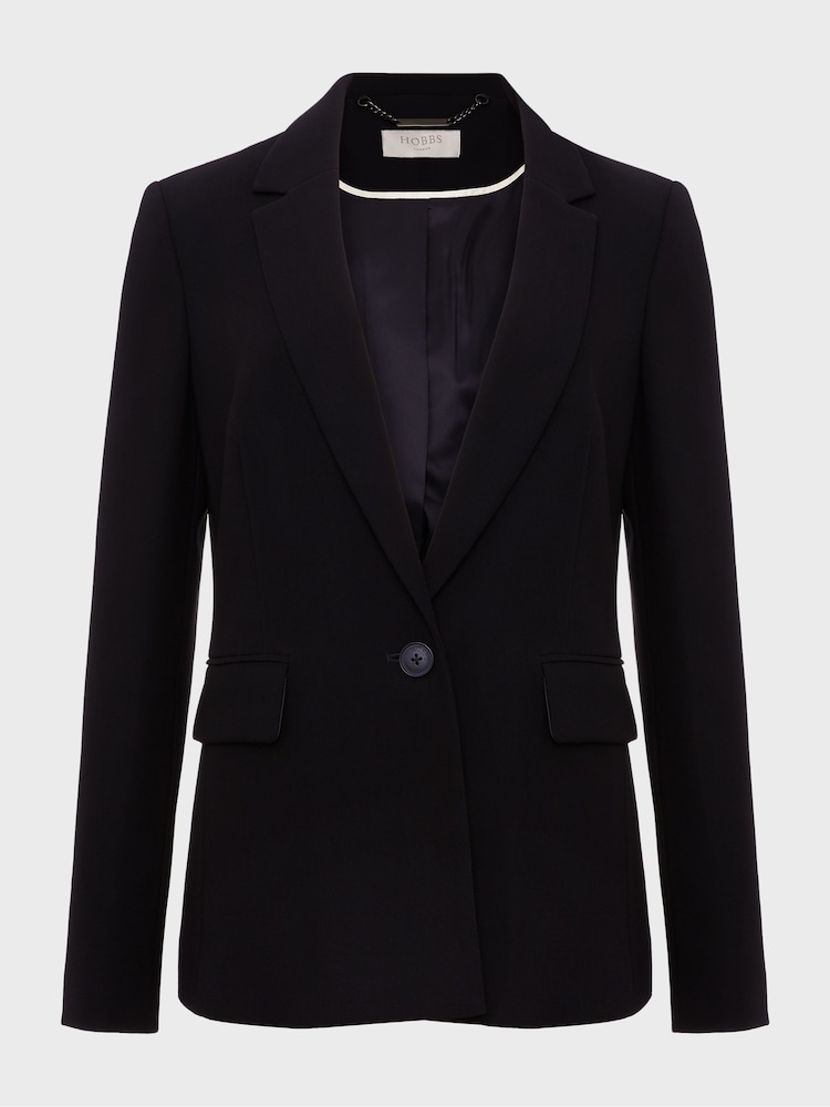 Hobbs Black Longline Jacket - Image 4 of 4