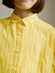 Yellow Stripe Oversized Shirt (3-16yrs) - Image 5 of 8