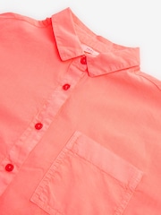 Coral Pink Oversized Shirt (3-16yrs) - Image 7 of 7