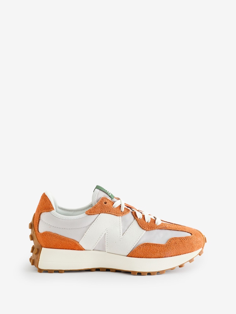 New Balance Orange Womens 327 Trainers - Image 1 of 14