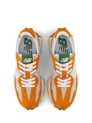 New Balance Orange Womens 327 Trainers - Image 12 of 14