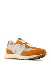 New Balance Orange Womens 327 Trainers - Image 5 of 14
