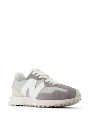New Balance Grey Womens 327 Trainers - Image 1 of 12