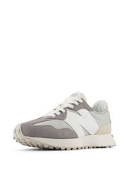 New Balance Grey Womens 327 Trainers - Image 2 of 12