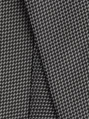 Reiss Charcoal Ceremony Textured Silk Blend Tie - Image 5 of 6