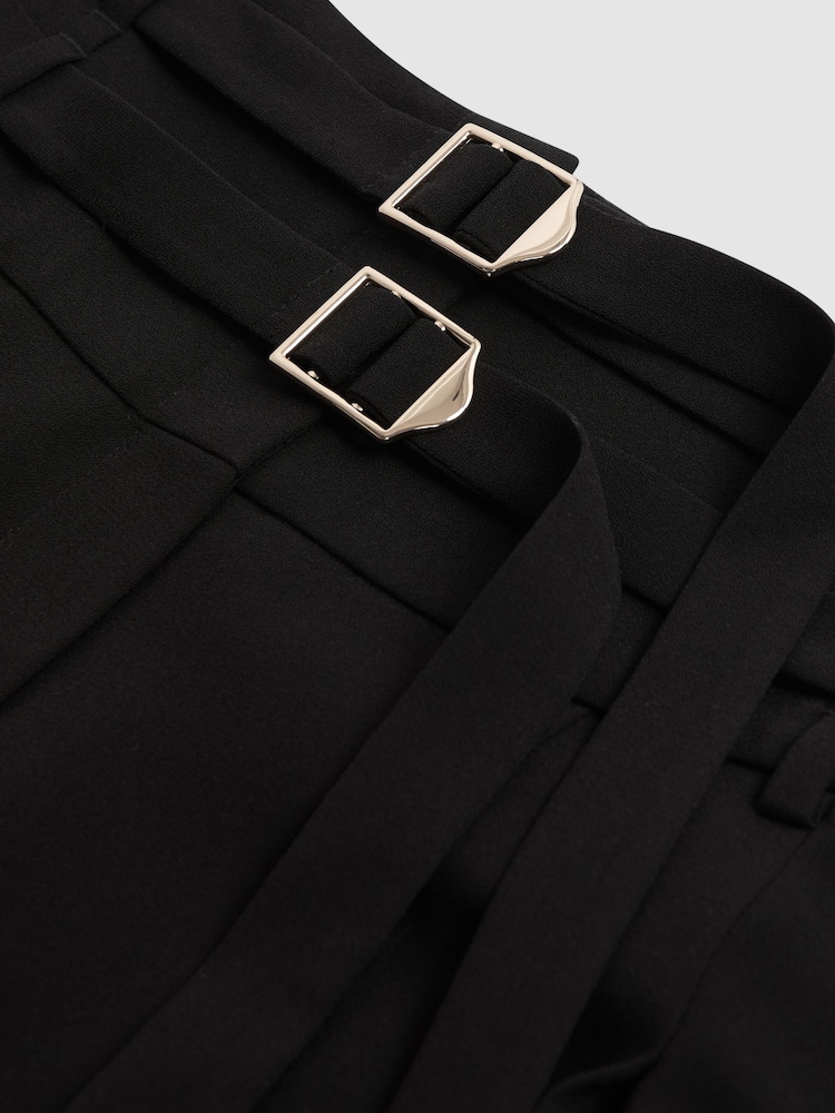 Florere Wide Leg Belted Trousers - Image 5 of 5