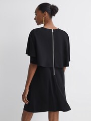 Florere Relaxed Fit Cape Sleeve Mini Dress - Image 4 of 5