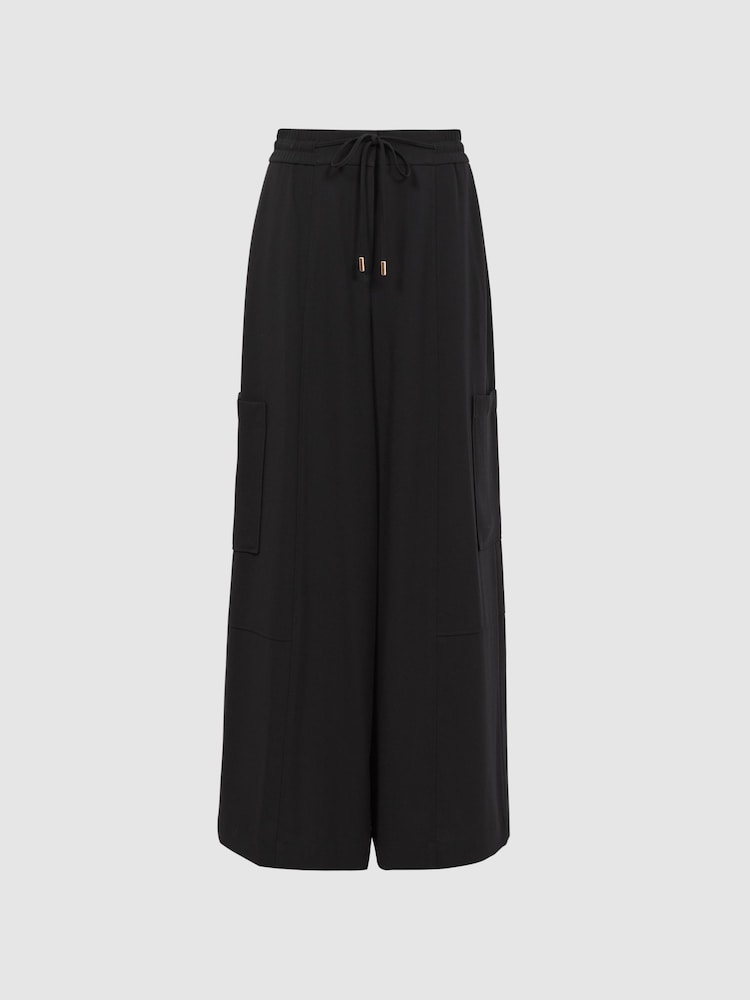 Florere Wide Leg Cargo Trousers - Image 2 of 5