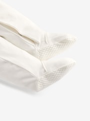 Cream Embroidered Baby 100% Cotton Occasion Sleepsuit (0mths-2yrs) - Image 6 of 6