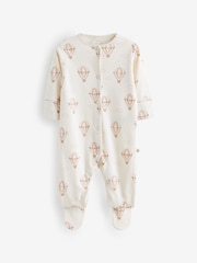 Neutral Baby 100% Cotton Sleepsuits 5 Pack (0mths-2yrs) - Image 11 of 15