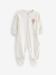 Neutral Baby 100% Cotton Sleepsuits 5 Pack (0mths-2yrs) - Image 13 of 15