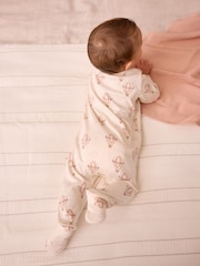Neutral Baby 100% Cotton Sleepsuits 5 Pack (0mths-2yrs) - Image 15 of 15