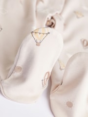 Neutral Baby 100% Cotton Sleepsuits 5 Pack (0mths-2yrs) - Image 6 of 15