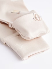 Neutral Baby 100% Cotton Sleepsuits 5 Pack (0mths-2yrs) - Image 9 of 15