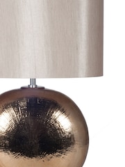 Pacific Bronze Alpha Textured Ceramic Table Lamp - Image 4 of 5
