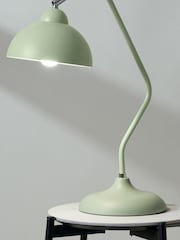 Pacific Elio Matt Sage Green Task Table Lamp - Image 1 of 5