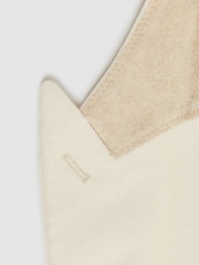 Reiss White Apsara Slim Fit Velvet Single Breasted Blazer - Image 8 of 8