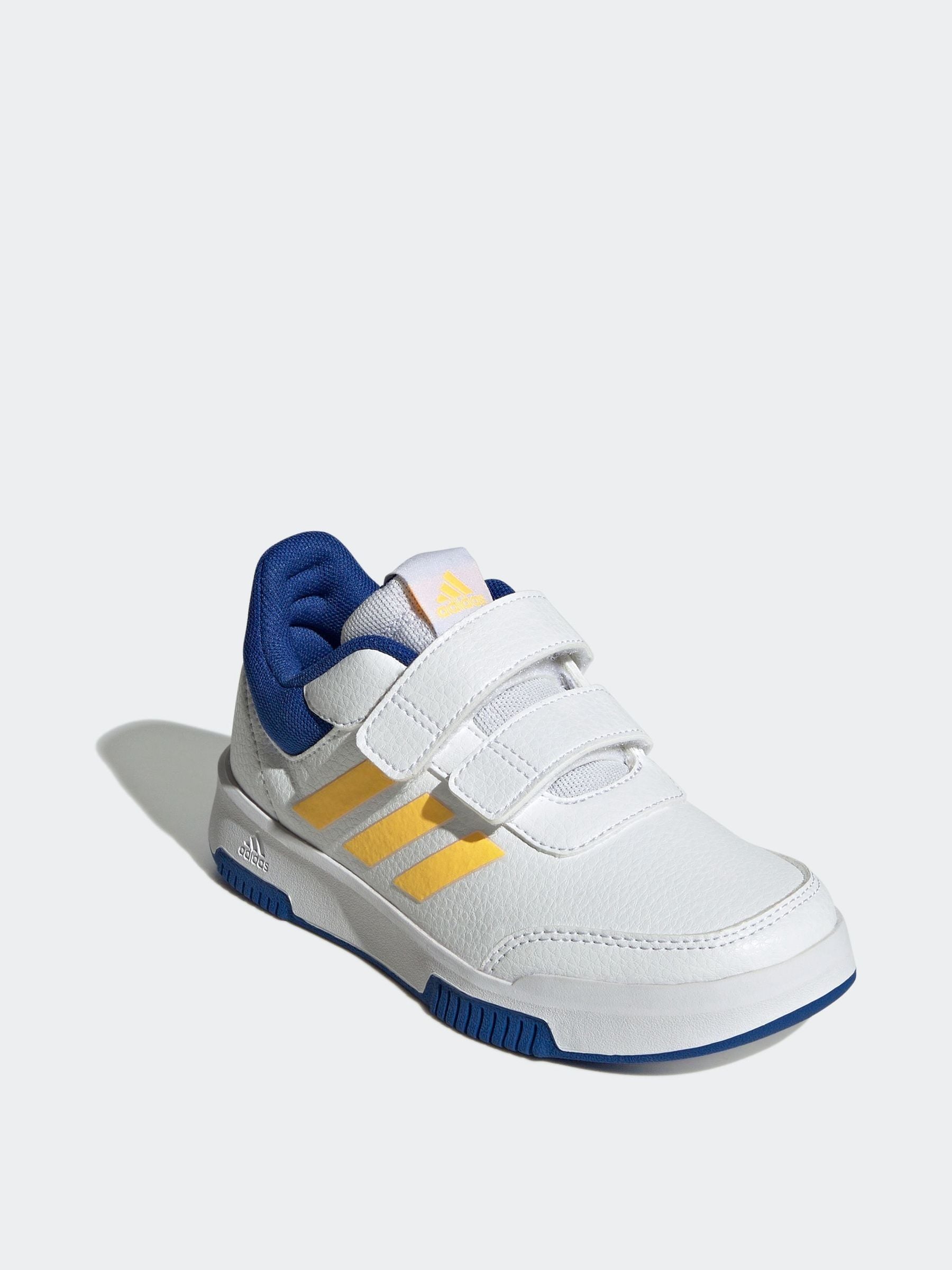 Acheter Bleu Jaune adidas Tensaur Hook and Loop Trainers from Next Luxembourg