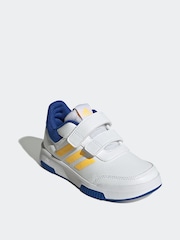 Bleu/Jaune - adidas Baskets Tensaur à boucle et crochet - Image 3 de 9