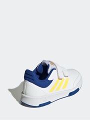 Bleu/Jaune - adidas Baskets Tensaur à boucle et crochet - Image 4 de 9