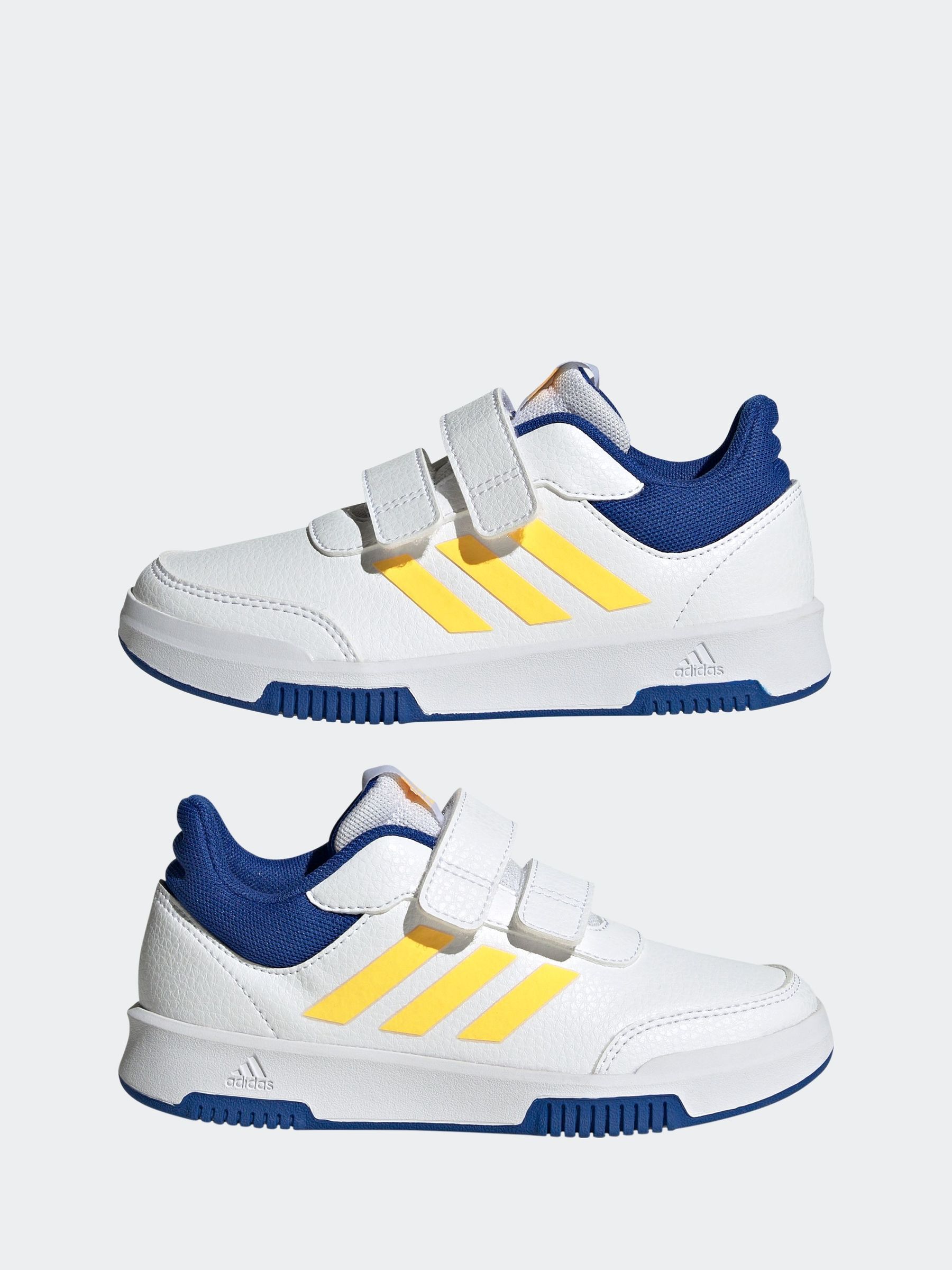 Adidas trainers blue yellow clearance