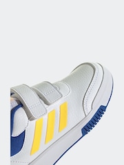Bleu/Jaune - adidas Baskets Tensaur à boucle et crochet - Image 9 de 9