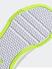 adidas Grey Tensaur Hook and Loop Trainers - Image 9 of 9