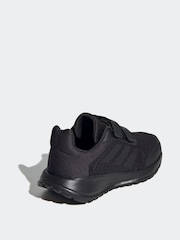 adidas Black Hook and Loop Kids Sportswear Tensaur Run Trainers - Image 4 of 9