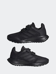 adidas Black Hook and Loop Kids Sportswear Tensaur Run Trainers - Image 5 of 9