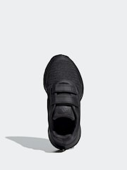 adidas Black Hook and Loop Kids Sportswear Tensaur Run Trainers - Image 6 of 9