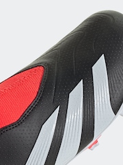 adidas Black Football Predator 24 League Laceless Firm Ground Kids Boots - Image 8 of 9