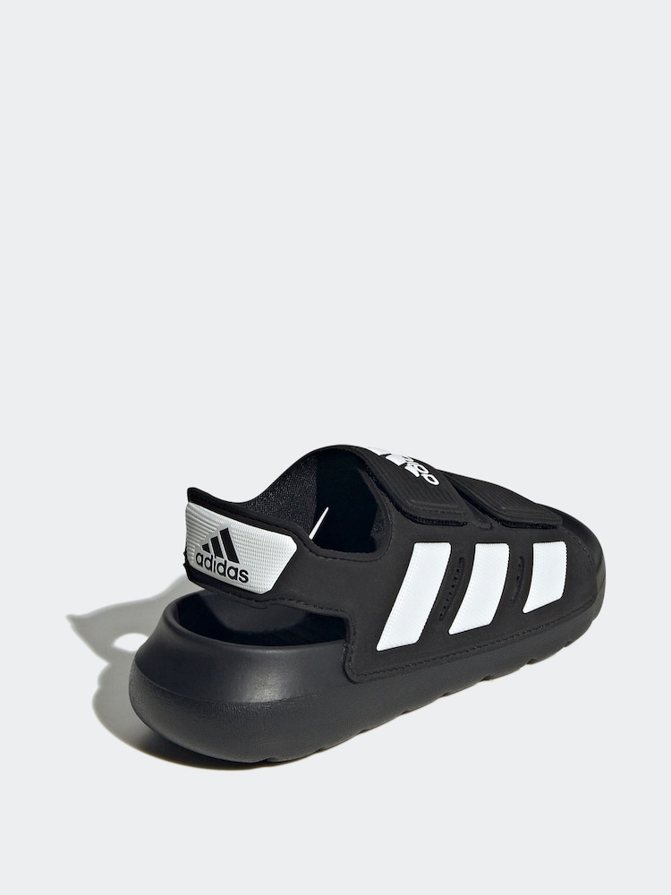 adidas Black Sportswear Altaswim 2.0 Sandals - Image 4 of 9