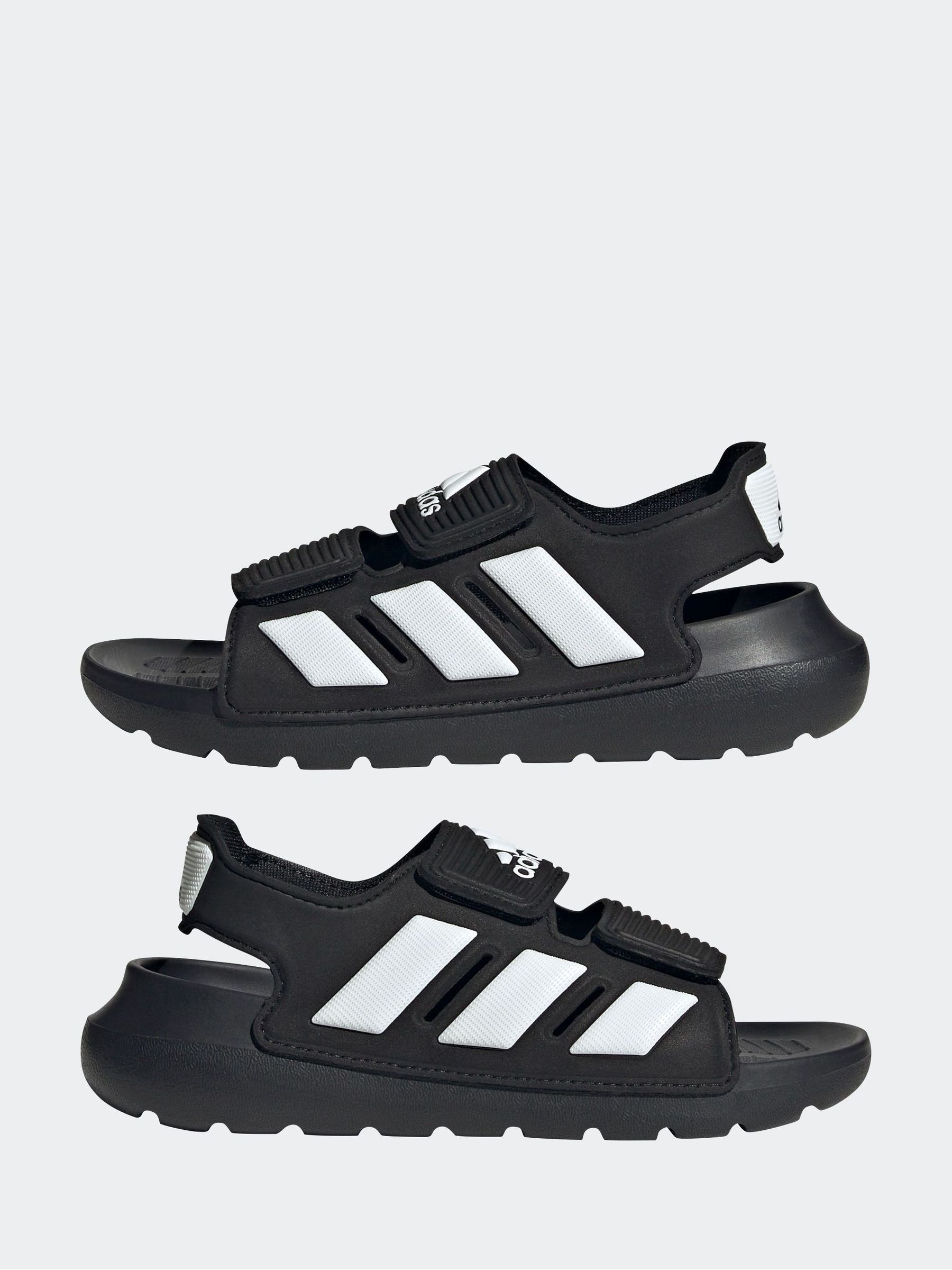 Adidas side logo sandal deals