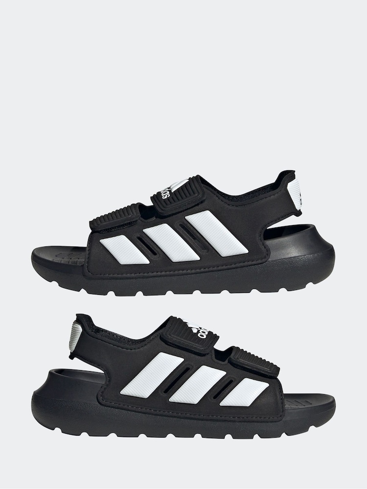 adidas Black Sportswear Altaswim 2.0 Sandals - Image 5 of 9