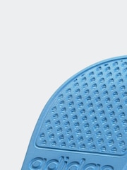 Azul - Chanclas juveniles Adilette de Adidas - Imagen 9 de 9