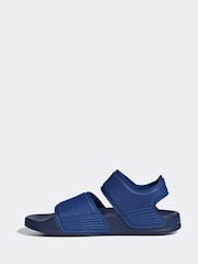 adidas Blue Adilette Kids Sandals - Image 2 of 8