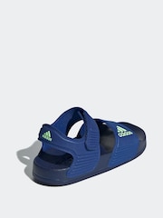adidas Blue Adilette Kids Sandals - Image 4 of 8