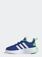 adidas Blue Kids Racer TR23 Trainers - Image 2 of 9