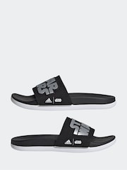 adidas Black Adilette Comfort Star Wars Sandals - Image 5 of 9
