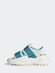 adidas White Kids Mehana Sandals - Image 2 of 8
