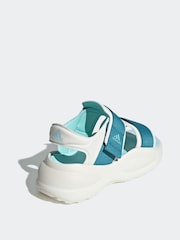 adidas White Kids Mehana Sandals - Image 4 of 8