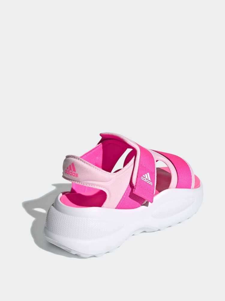 adidas Pink Kids Mehana Sandals - Image 2 of 8