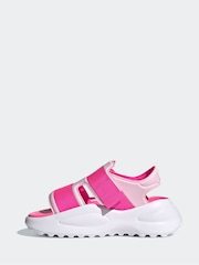 adidas Pink Kids Mehana Sandals - Image 4 of 8