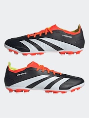 adidas Black Football Predator 24 League Low Artificial Grass Adult Boots - Image 3 of 10