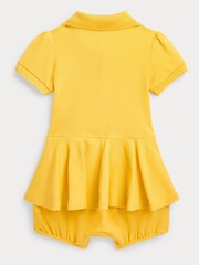 Polo Ralph Lauren Baby Stretch Peplum Dress - Image 2 of 4