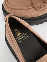 Neutral Extra Wide Fit Forever Comfort Chunky Loafers - Image 6 of 6