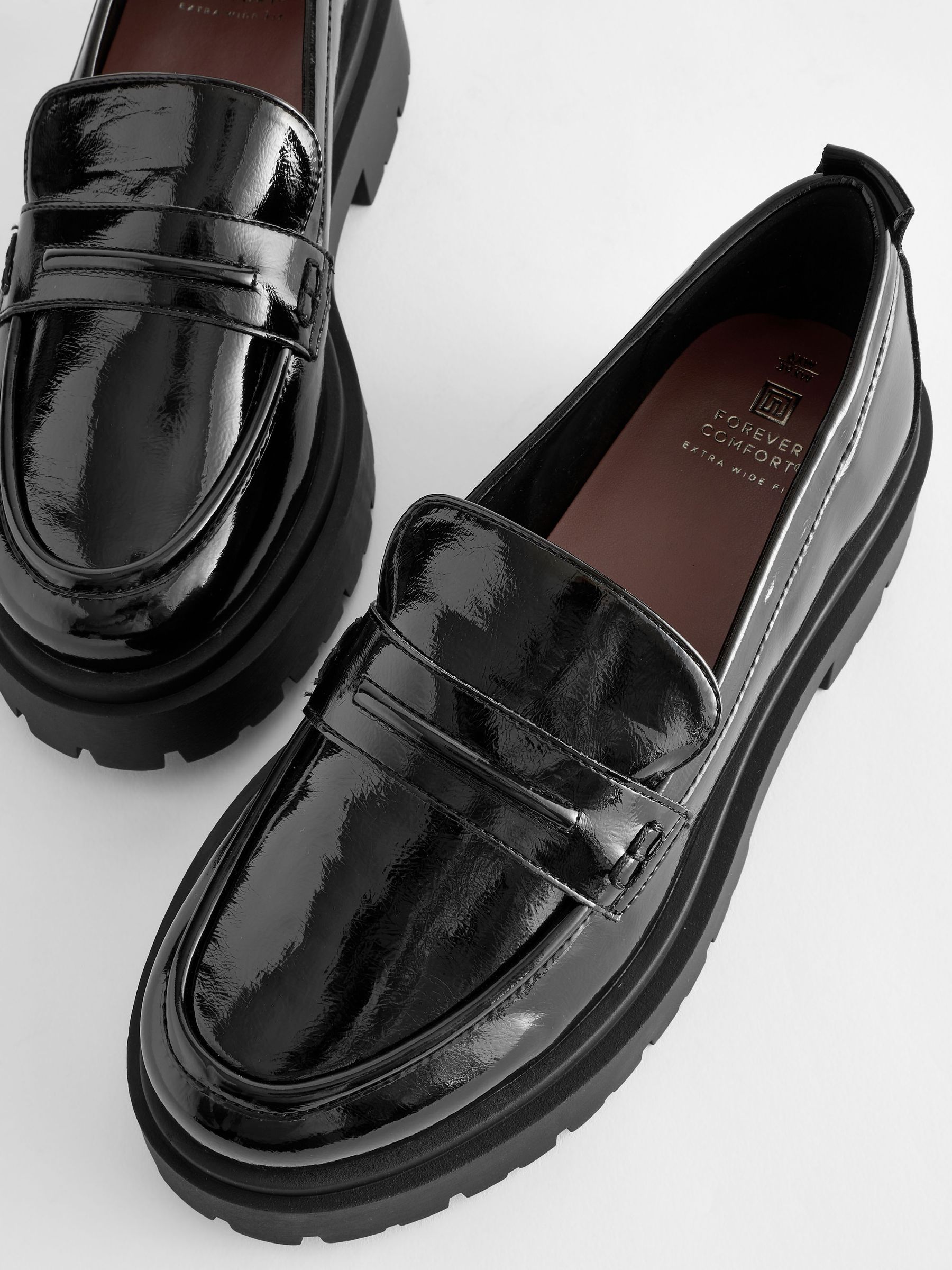Next patent loafers new arrivals