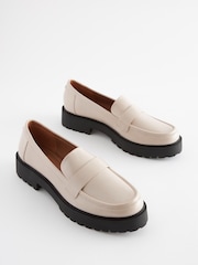 Bone Forever Comfort Chunky Loafers - Image 1 of 5